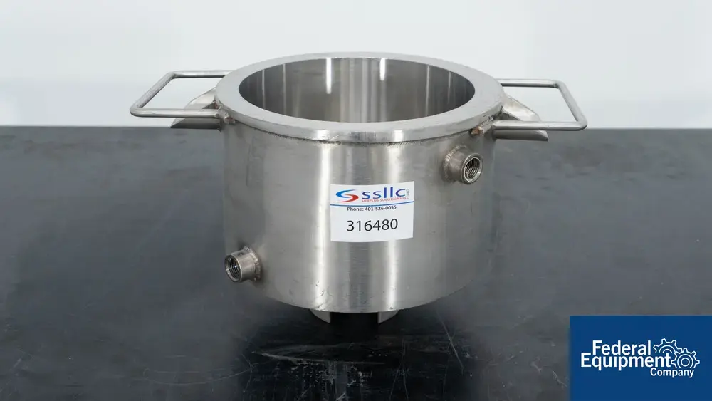 N/A 8.5" Stainless Steel Mixing Can