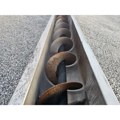 Used 12" Dia. x 34' Long Industrial Screw Conveyor