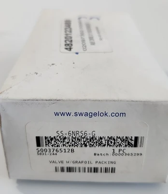 NEW Swagelok SS-6NRS6-G