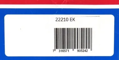 NEW SKF 22210-EK ROLLER BEARING 22210EK