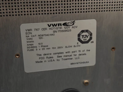 Used VWR 97042-642 Temperature Control and Mixing Instruments Missouri US | BioLabTek #1266722