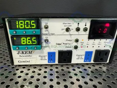 USED J-KEM SCIENTIFIC GEMINI  TEMPERATURE CONTROLLER 120 VAC, 1800 WATTS