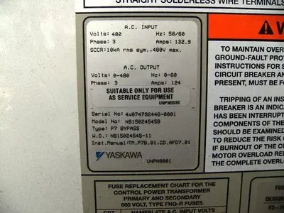 USED YASKAWA CIMR-F7U4055