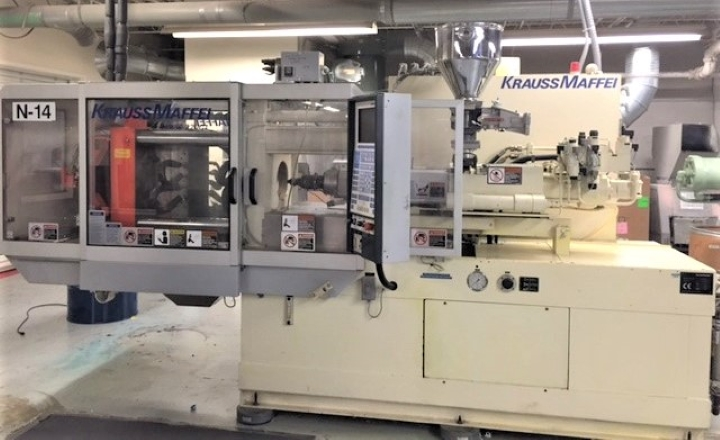 Used 2001 KRAUSS-MAFFEI KM80/220 C1 Injection Molding Machines Massachusetts US | Hunter Plastics #791861