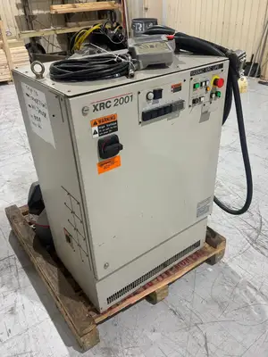Used YASKAWA UP6 ROBOT CONTROLLER SYSTEM, TEACH PENDANT, CABLES Robot Parts | Maverick Industrial Sales #1104140