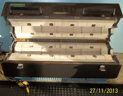 QTY. 1. LINDBERG MODEL: 54357 TUBE FURNACE SN: 858...