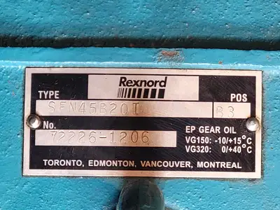 USED REXNORD SFN45B201-B3