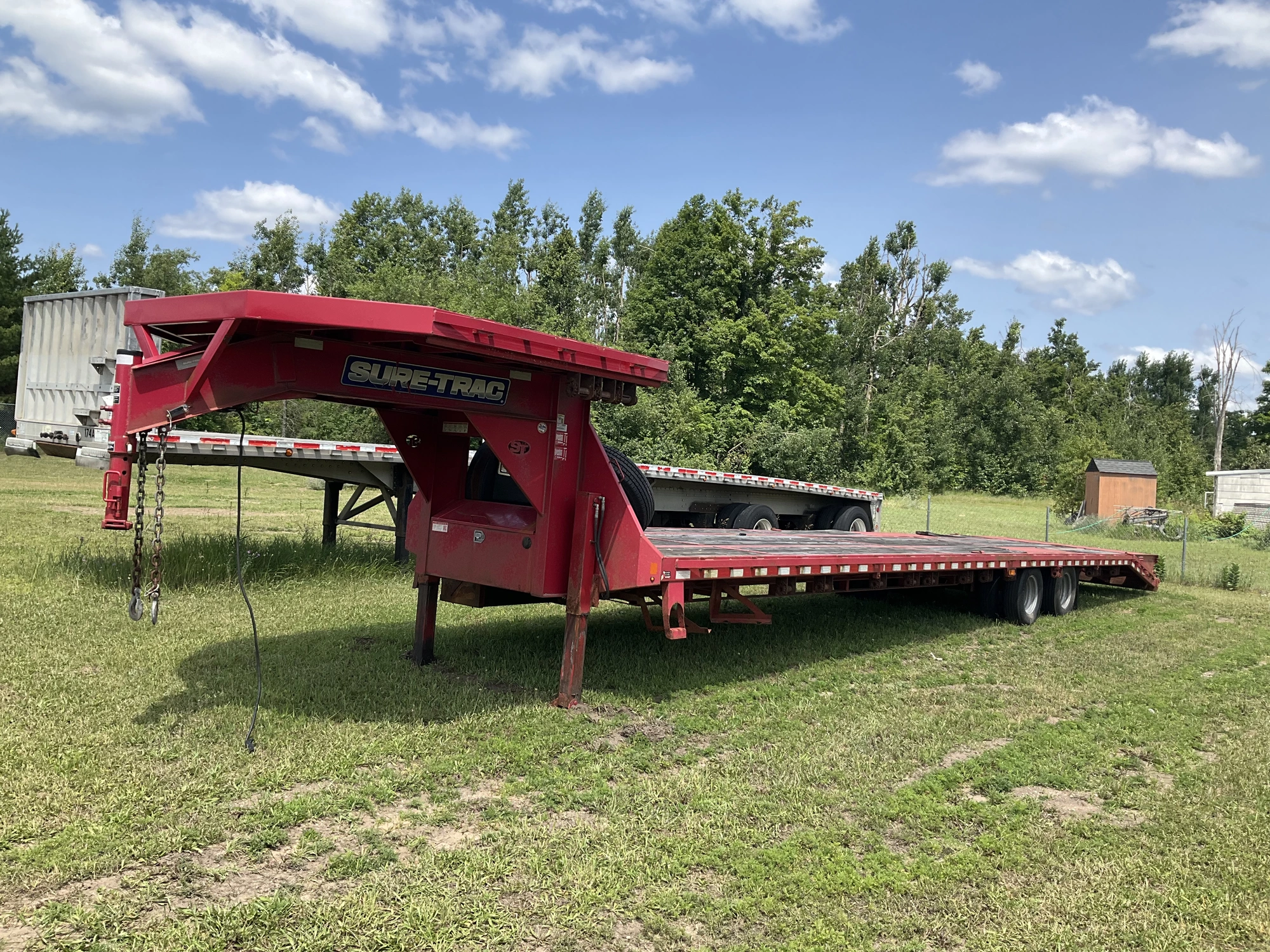 Used 2024 SURE-TRAC HD GOOSENECK DECKOVER Deckover Trailers Michigan US | Miedema Asset Management Group #1384774