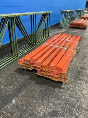 42" X 144" Pallet Racking - Tear Drop