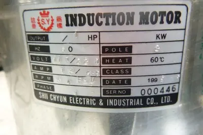 Mill, Hammer, Grinder, 6-1/2" Dia, Rong Tsong, 1 HP #S743859