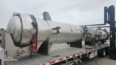 GBI, Stainless Reactor / Autoclave, 450 psi @ 460° F, 46" x 16' ID, new ready to insall, 2017