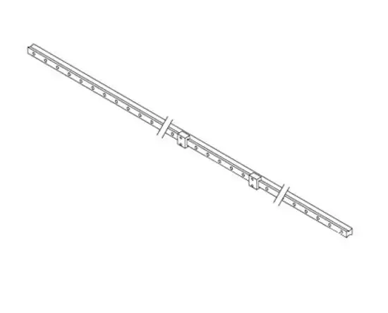 Used _UNKNOWN_ LM Guide 180 for Mimaki JV4-180 Series - M800590 Linear Guides Oklahoma US | Wide Image Solutions #1539187