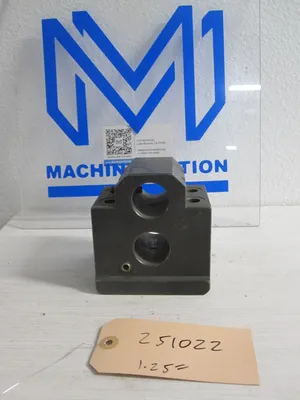 Kintek Double Boring Bar Holder 1.25" 1 1/4"DMG Mori Seiki MSL20-30 76 x 35 mm