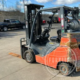 Used 2020 TOYOTA 8FGC35U-BCS Liquid Propane Forklifts Ohio US | Forklift Exchange #1274482