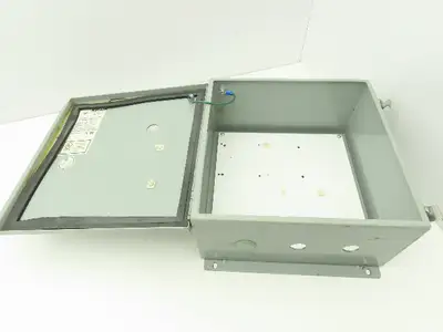 Hoffman/Ralston A-1008SC/IBOH-121206 Electrical Enclosure JIC Box Mixed Lot of 2