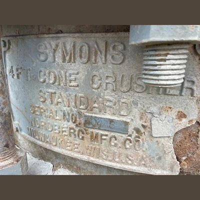 Used SYMONS NORDBERG MFG. CO 4 FOOT Cone Crushers Kentucky US | Savona Equipment LTD #1184790