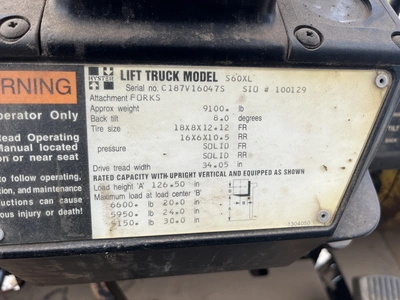 USED HYSTER S60XL