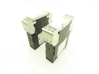 Siemens 3RN1010-2CB00 Thermistor Motor Protector 24V AC/DC 1NO 1NC Lot of 2