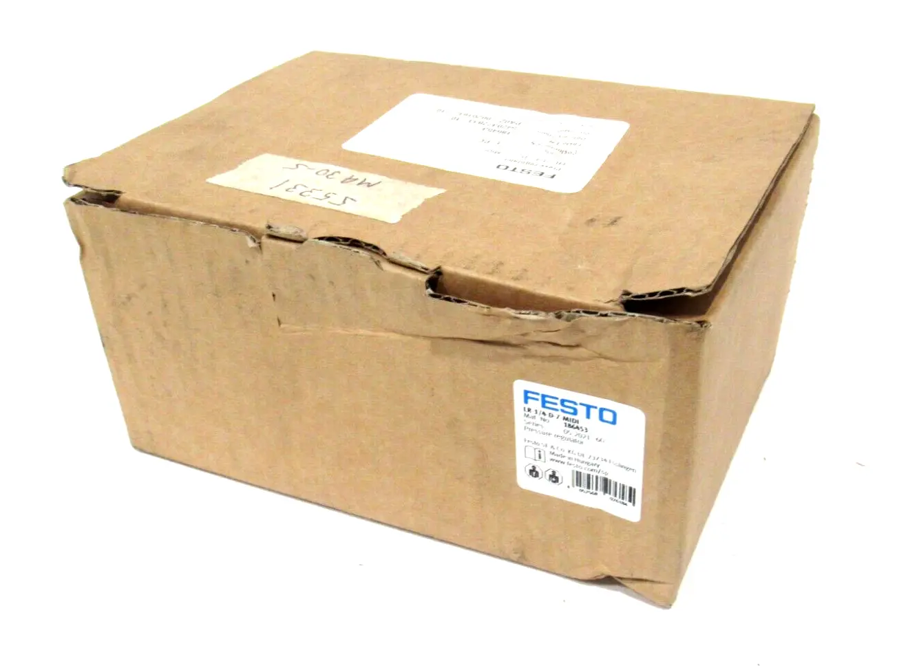 NEW FESTO LR-1/4-D-7-MIDI PRESSURE REGULATOR 186453 LR14D7MIDI