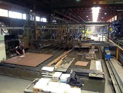 USED MESSER GRIESHEIM STATOSEC P6500 CNC