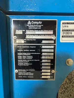 2015 GARDNER DENVER L11 Air Compressors | STONE EQUIPMENT WAREHOUSE (3)