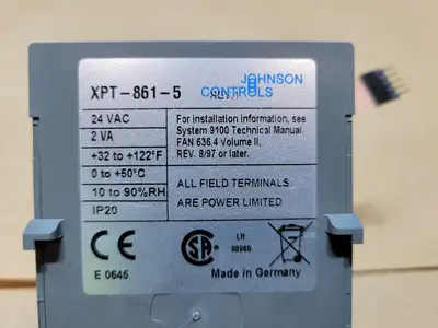 USED JOHNSON CONTROLS XPT-861-5