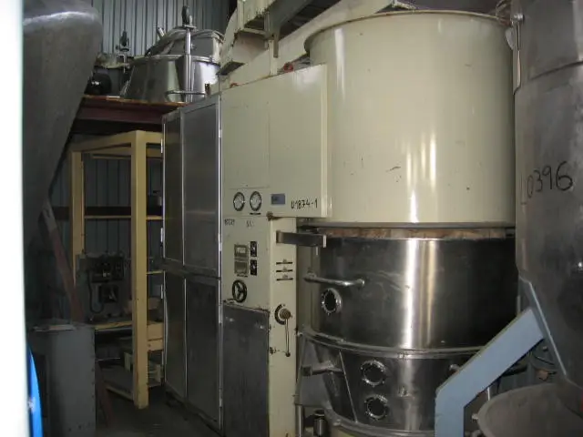 Used CALMIC C12 MK Fluid Bed Dryers PL | Perry Equipment #121485