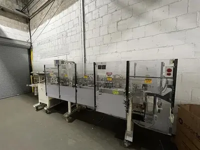 Bartelt model IM7-12 Pouch Packager with AMS Auger Filler