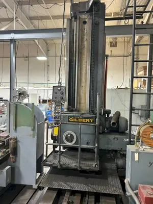 4" CINCINNATI GILBERT FLOOR TYPE TRAVELING BORING MILL: STOCK  22528