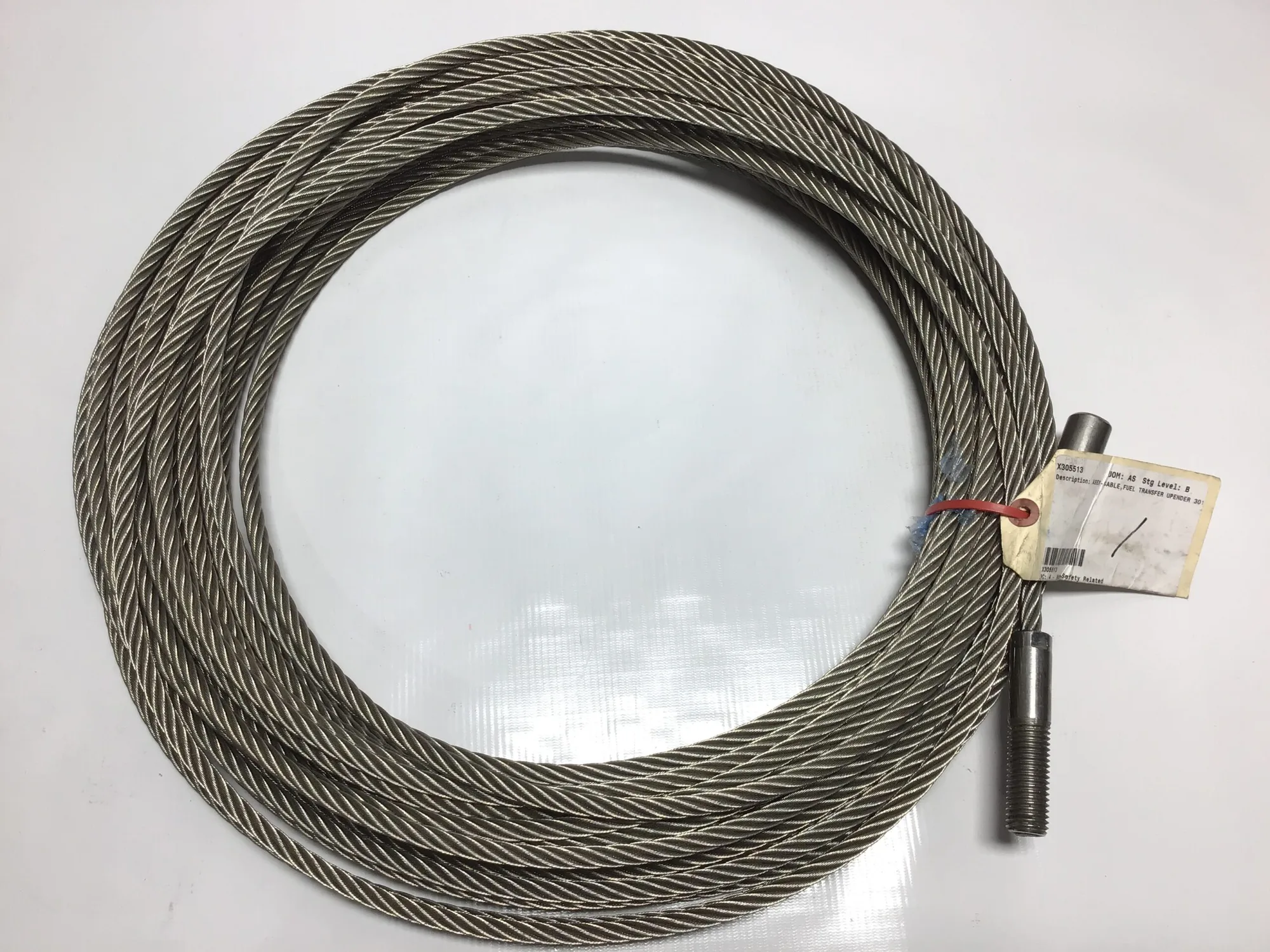 X305513 Assy Wire Cable Rope Fuel Transfer Upender 301