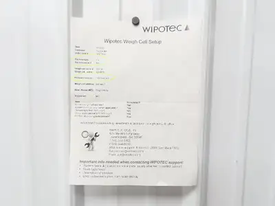 Wipotec OCS IW-B-150K-FS-8-12-19-26-27 Conveyor Weigh Cell HC Checkweigher 60kg