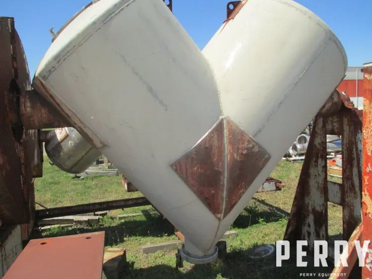 PATTERSON-KELLEY TWINSHELLBLENDER Mixer Powder Tumbling | Perry Equipment