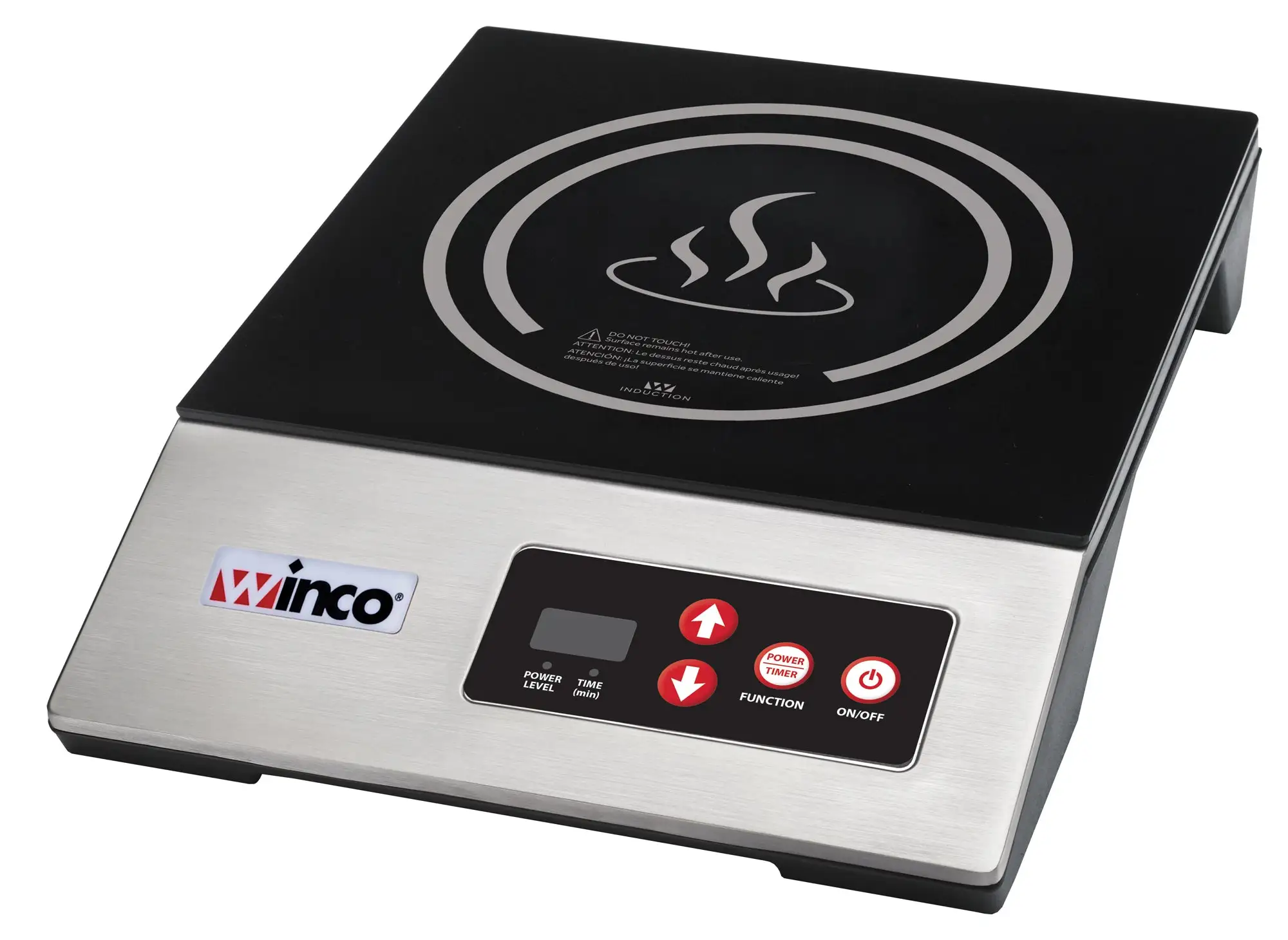 Winco Commercial Countertop Induction Range / Cooker - 120v, 1800w (4 Each)