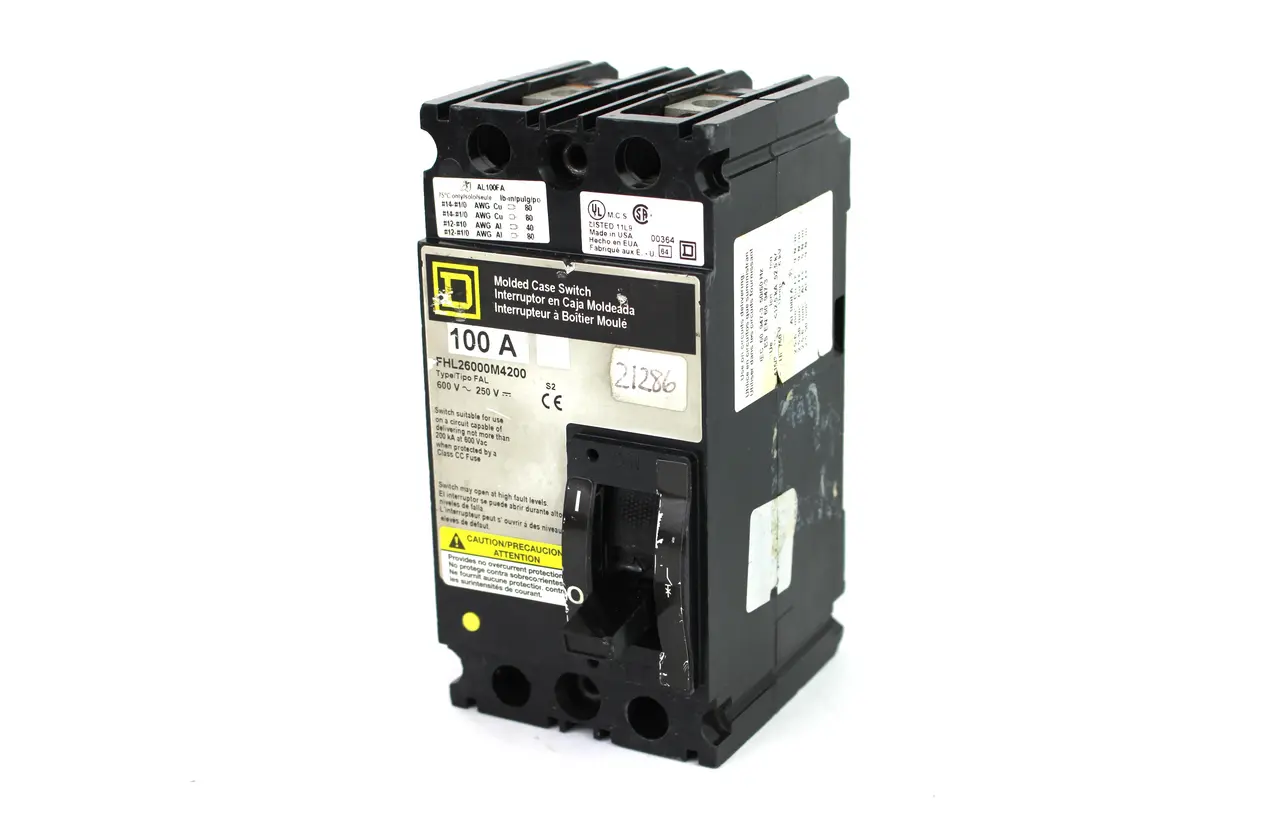 USED SQUARE D FHL26000M4200