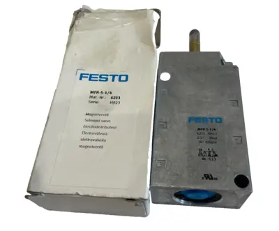 NEW FESTO MFH-5-1/4 SOLENOID VALVE 6211 MFH514