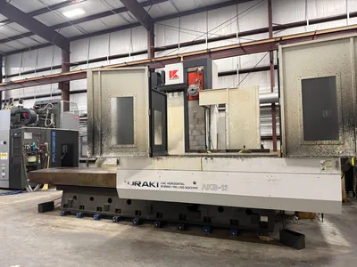 2015 KURAKI AKB-13 Horizontal Table Type Boring Mills | Olympia Technical Services (1)