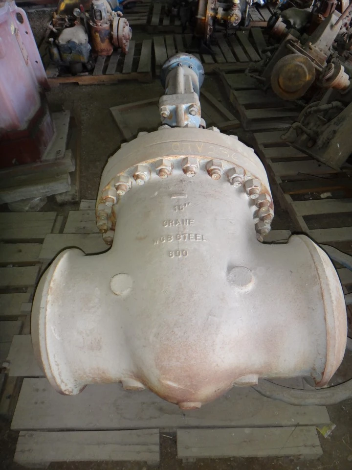Crane 16" 600 lb Gate Valve