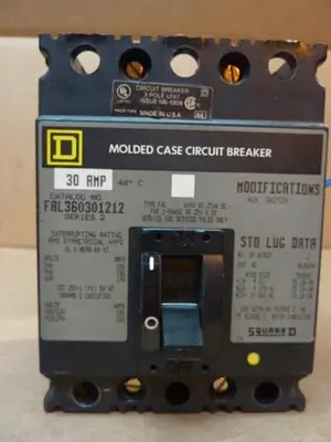 USED SQUARE D FAL360301212