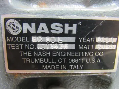 NASH MARATHON EC50L 3HP Circulating Pump & AC Motor 50/60Hz Tested!