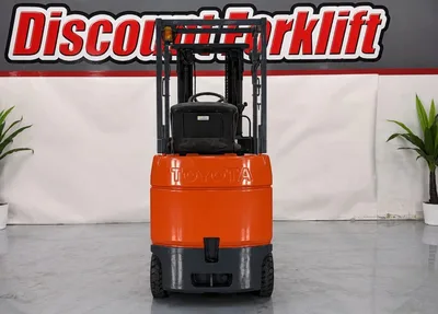 Used 2022 TOYOTA 8FBC18U 4-Wheel Sit down Electric Counterbalance Forklifts Colorado US | Discount Forklift #1377551