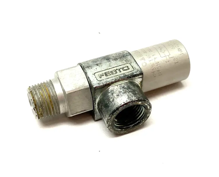 Used FESTO PILOTED NON-RETURN VALVE G3/8 CONNECTION HGL-3/8-NPT Valves/Fittings | Maverick Industrial Sales #1100863