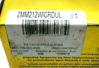 NEW TIMKEN FAFNIR 2MM212WICRDUL BEARING SET