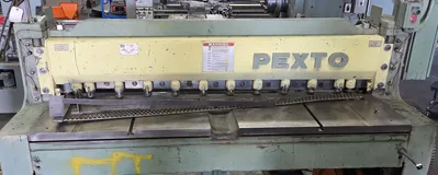 PEXTO 10U6 Fabricating/Presses, Shear | Machinery Central (2)