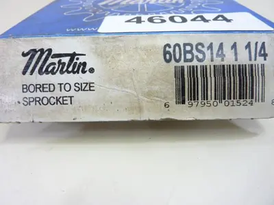 USED MARTIN SPROCKET 60BS14