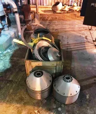 (3) Alfa-Laval FEUX 512U-31C nozzle centrifuges, 316SS.