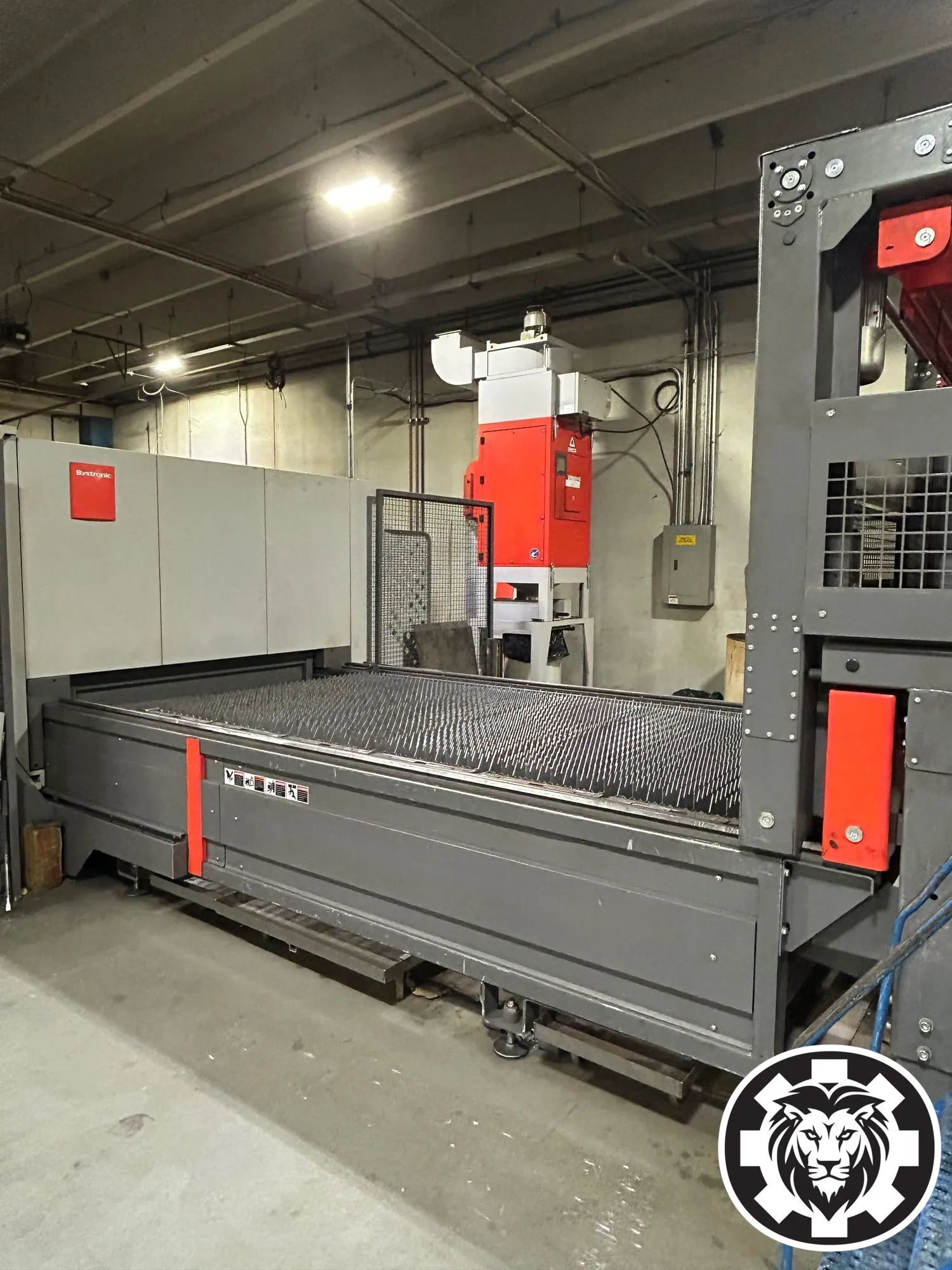 6000 Watt Bystronic ByStar 3015 Fiber Laser with ByTrans Extended, 2018 – Brand New V2.2 Cutting Head, 5′ x 10′ Table
