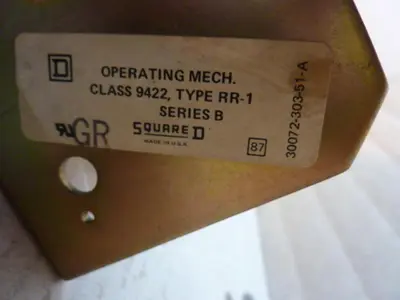 USED SQUARE D 9422-RR-1