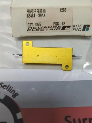 New | in-Stock RELIANCE ELECTRIC 63481-39AX Miscellaneous Equipment (Electrical & Power) | Surplus Asset Holdings #1199852