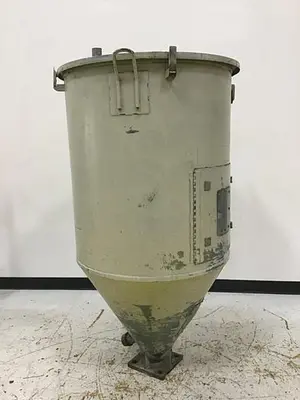 USED METAL FABRICATOR HOPPER