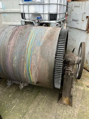 600L Mild Steel Porcelain Lined Ball Mill